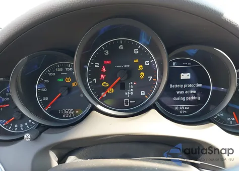 2017 Porsche Cayenne Platinum Edition from USA, damaged, VIN WP1AA2A2XHKA85652